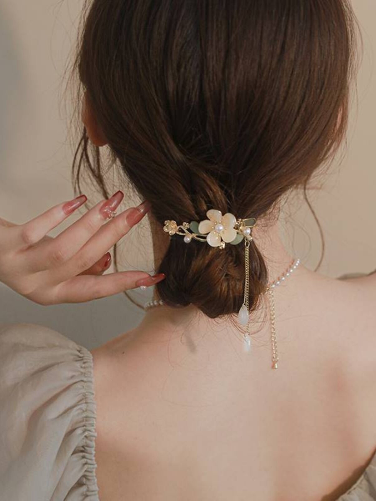 选择仙女玉兰花流苏发夹时需要注意什么？