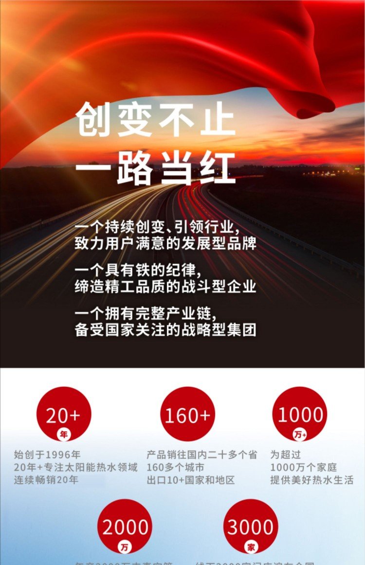 云南玉溪品牌家用太标太阳能热水器，304不锈钢内胆，品质生活的必备神器！