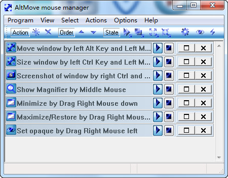 AltMove Mouse ManagerV2.2 英文绿色版
