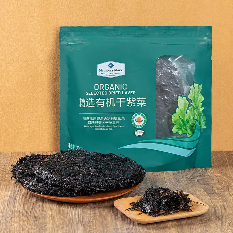 山姆会员超市代购的福建霞浦有机干紫菜怎么样？