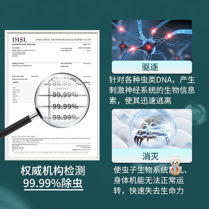 澳洲AIRUSH除虫魔盒：艾尔仕驱虫晶粹萃二代，植物成分的虫克星，灭虫神器！