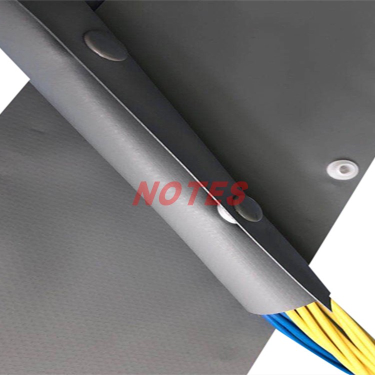 全千耀PC型号环保阻燃PVC扣式结束带：电线整理神器，家居安全新选择