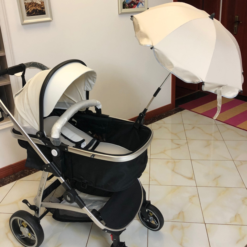 两用遮阳伞折叠婴儿车伞：遛娃防晒新神器，宝妈必备！
