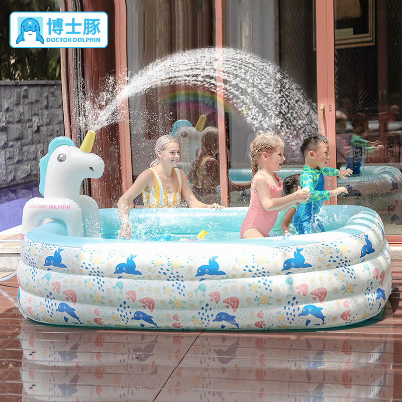 充气游泳池：夏日户外戏水神器，全家人的快乐源泉！
