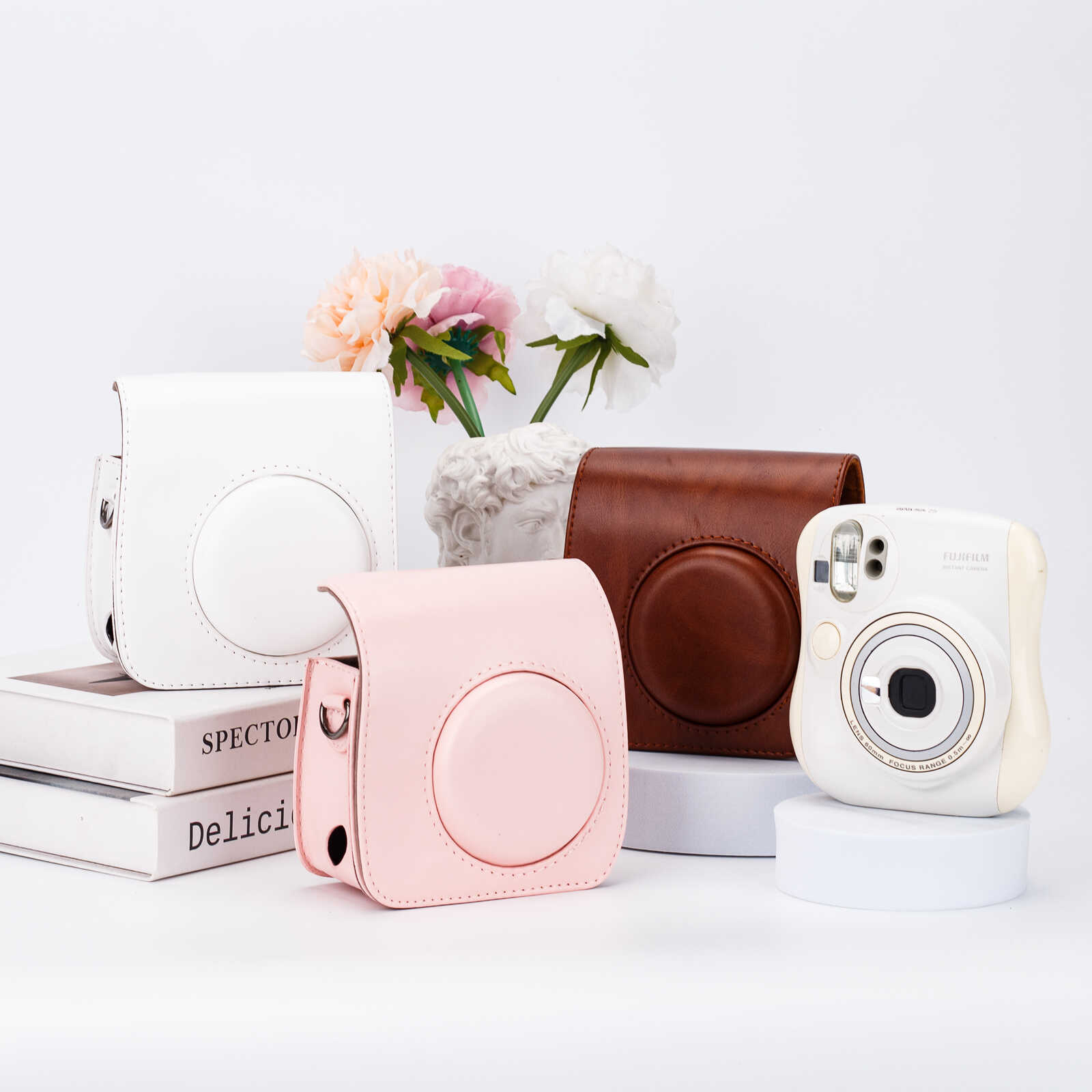 富士Instax mini25/26拍立得相机保护套：给你的宝贝相机穿上防摔水晶盔甲！✨