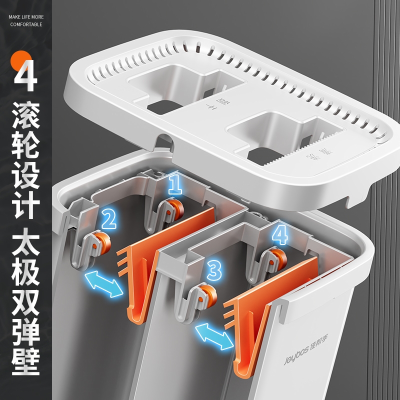 佳帮手拖把刮刮乐2024新款：干湿分离，一拖净，告别繁琐家务！
