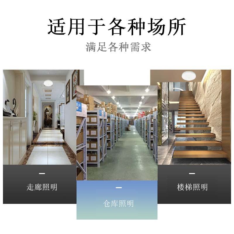 LED车库雷达感应灯真香！智能停车不摸黑，过道亮到发光✨