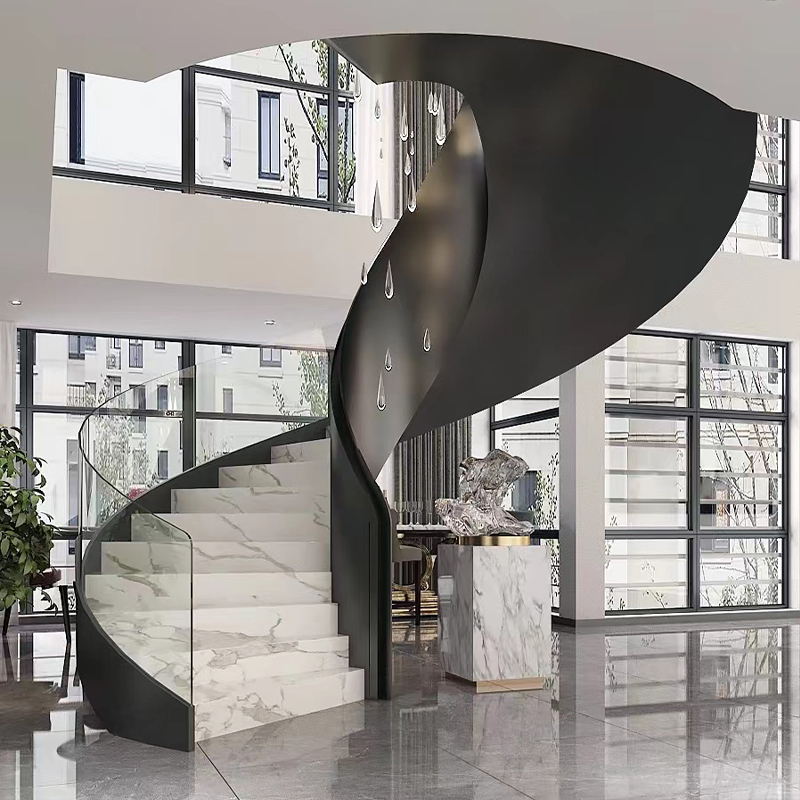 定制旋转楼梯：阁楼复式楼的梦幻旋梯，解锁你的loft公寓新玩法！