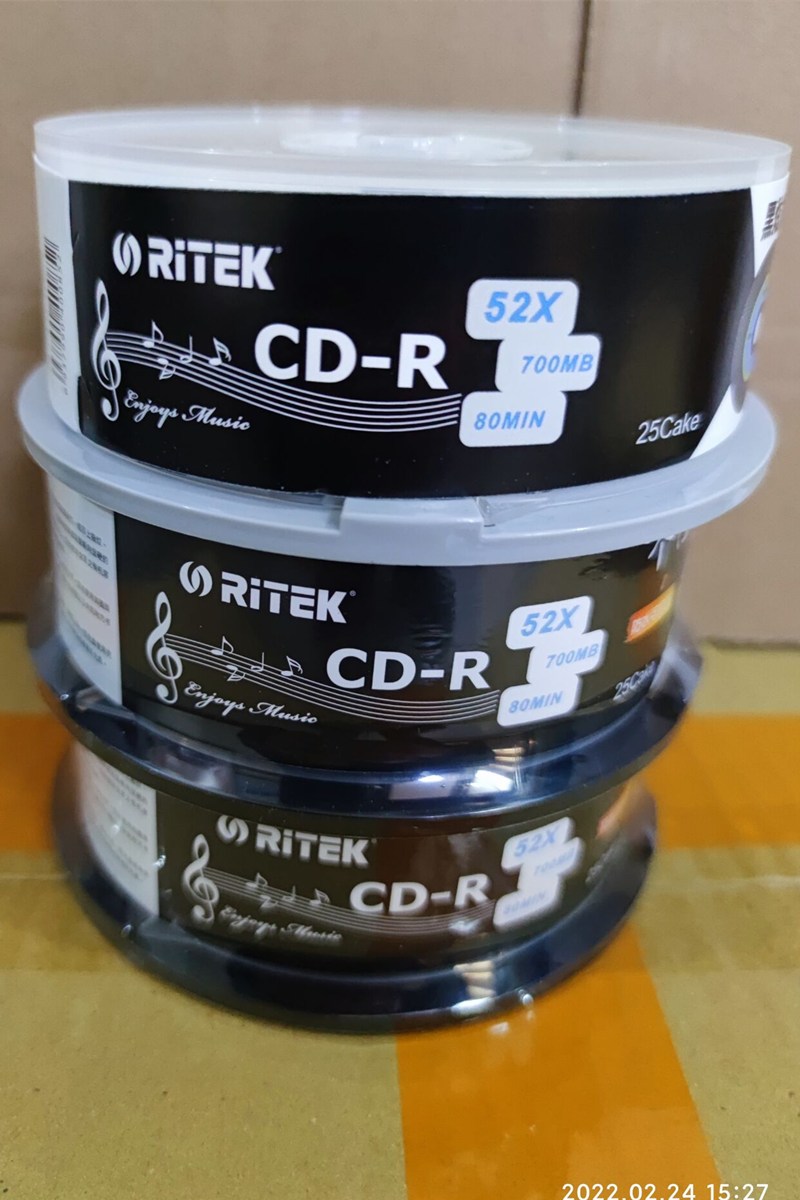 复古风潮来袭！铼德(RITEK)黑胶音乐盘CD-R，重温经典音乐之旅