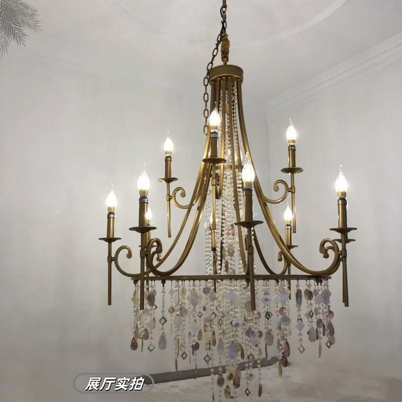水晶别墅大吊灯：点亮奢华生活，复式楼里的璀璨明珠✨