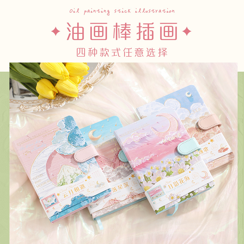 HY.ART《期遇》莫兰迪风手绘油画：客厅里的艺术气息，你get了吗？