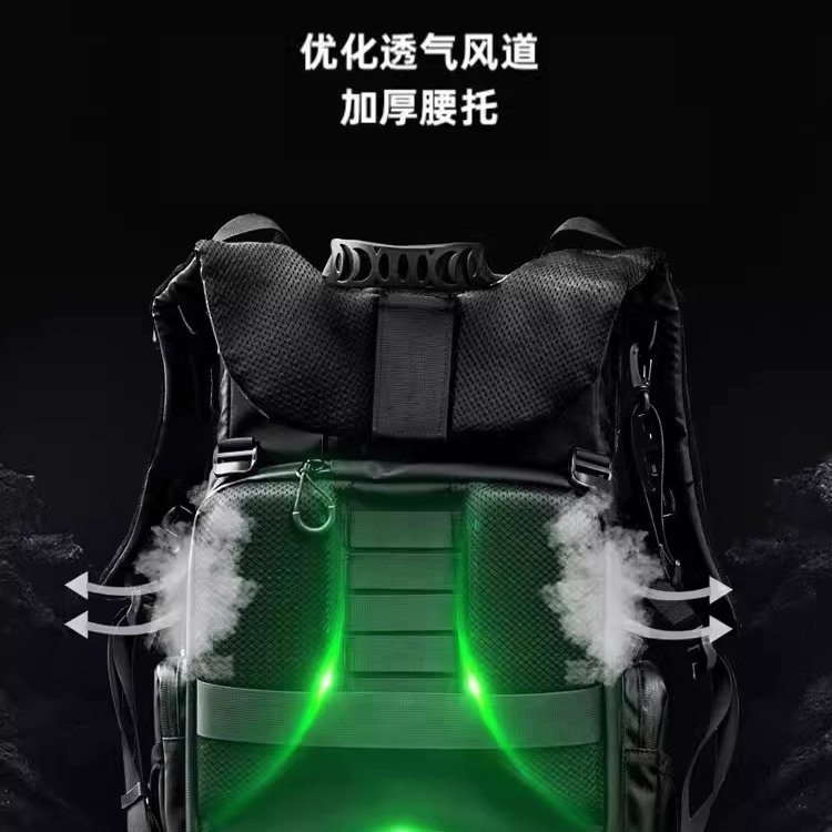 HGLRC化骨龙背包33.5L：穿越机FPV无人机玩家的终极旅行伴侣！