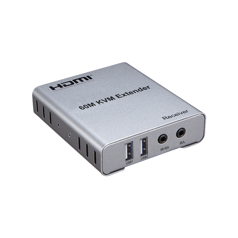 HDMI网线延长器KVM：60米超长距离传输，办公神器大揭秘！