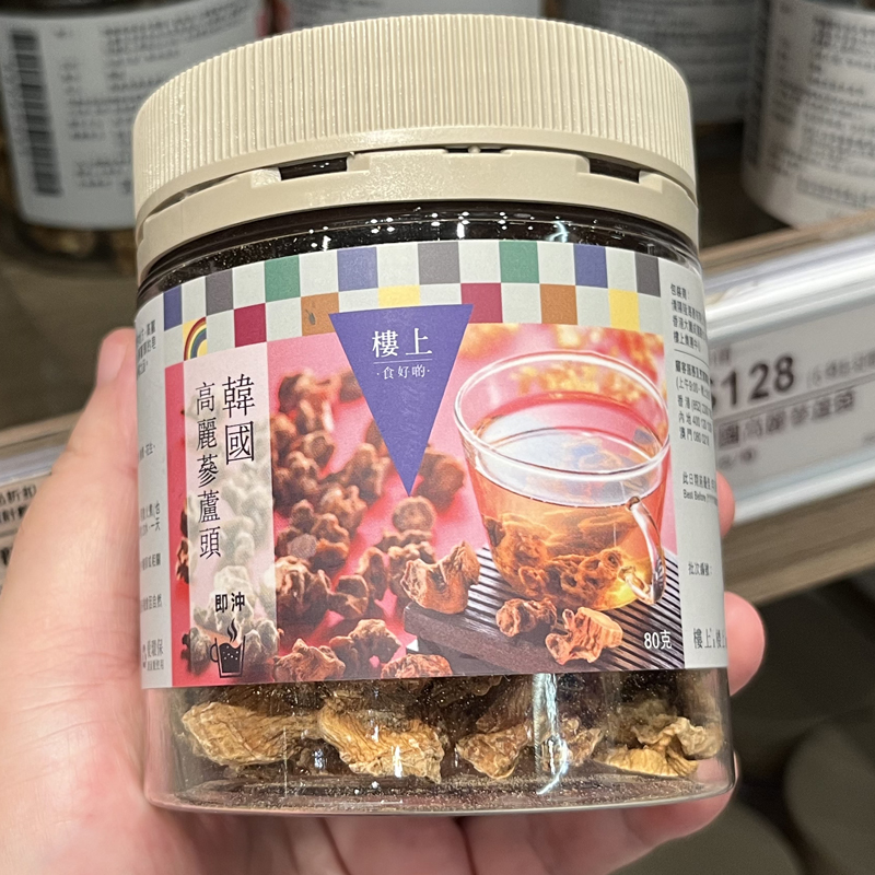 楼上韩国珍品高丽参片150g/瓶：滋补养生新选择，告别亚健康！