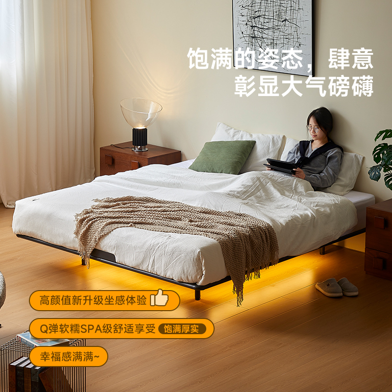 中古风床：现代简约法式复古，卧室升级必备神器！️