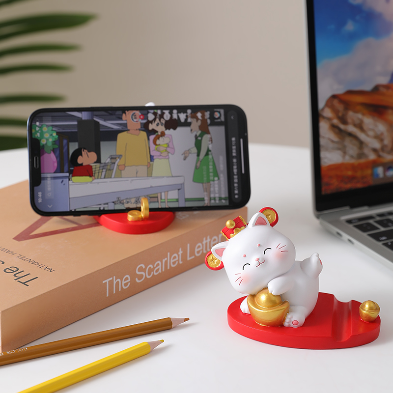 Zakka日系微观可爱打工猫桌面小摆件：给闺蜜的创意工位布置装饰品大揭秘！