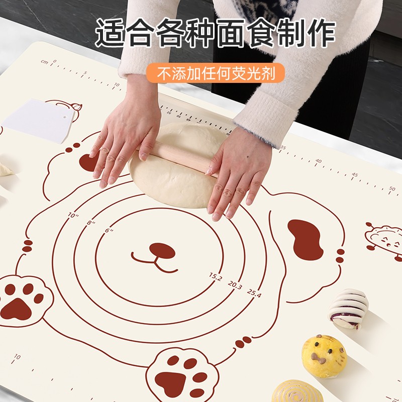 厨房硅胶揉面袋：揉面神器，大号不粘，轻松搞定面团！