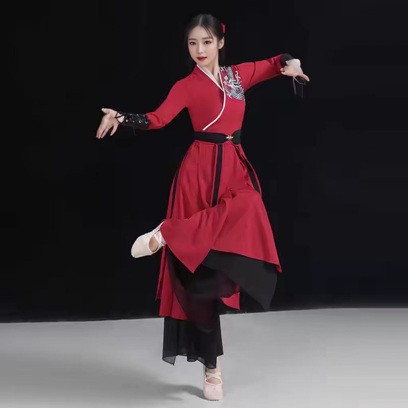 国标舞神器来了！花苞袖+飘带手袖，舞者必备的颜值爆表表演服！