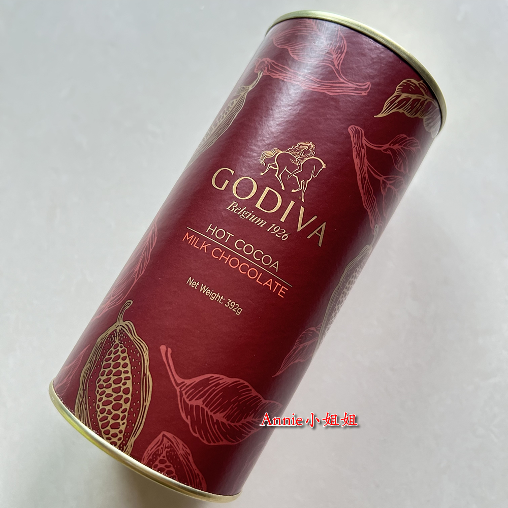 GODIVA歌帝梵可可粉冲泡喝？这罐子真的香到爆！烘焙控必入