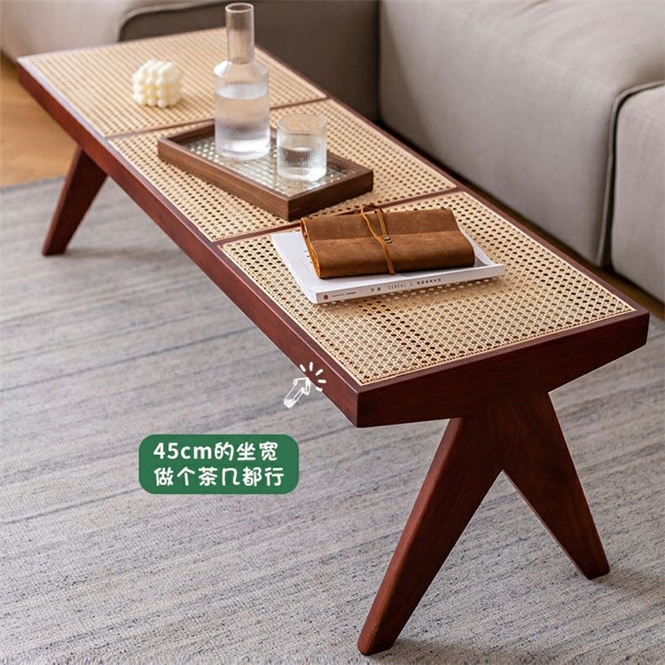 实木长凳中古风：复古美学与实用性的完美碰撞！
