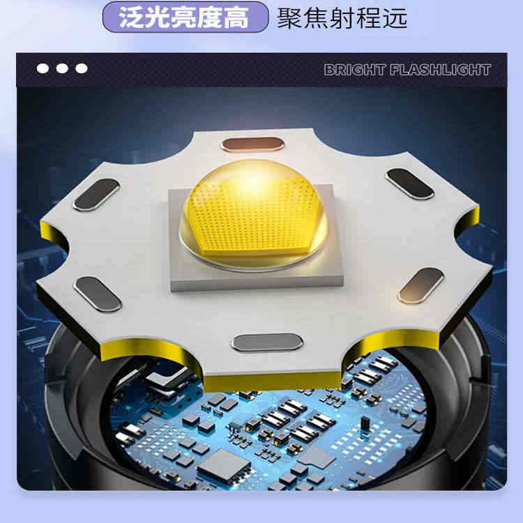 瀚狐手电筒2025新款：照亮黑夜，点亮生活！