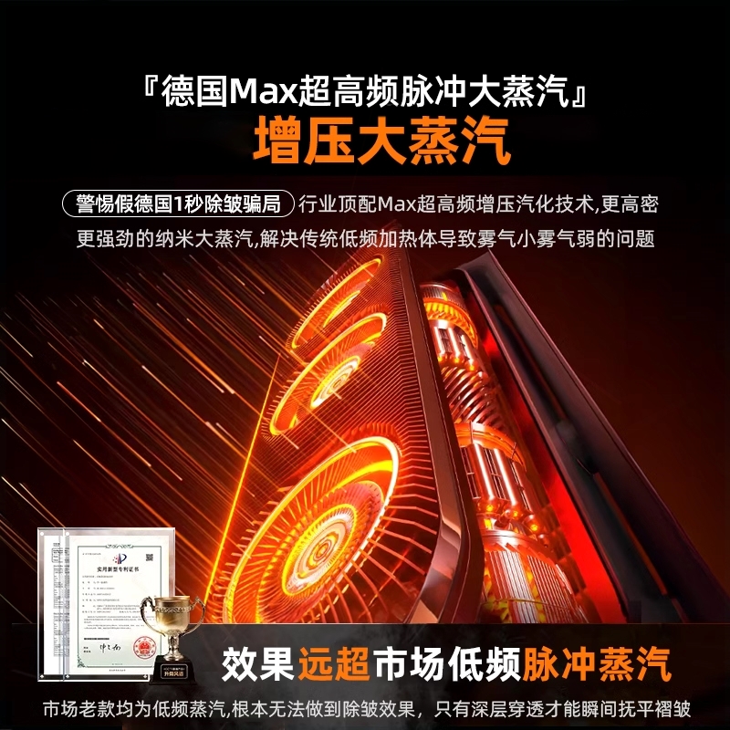 大蒸汽除皱神器2025新款手持挂烫机，轻松告别皱巴巴！