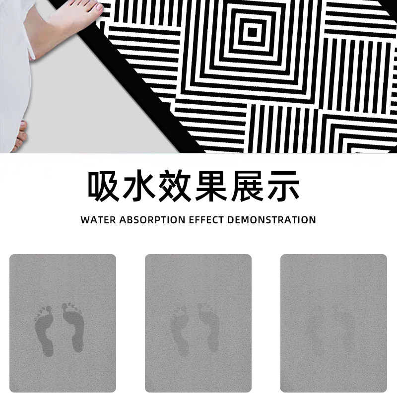 硬硅藻泥吸水垫：告别湿滑，守护家居安全的神器