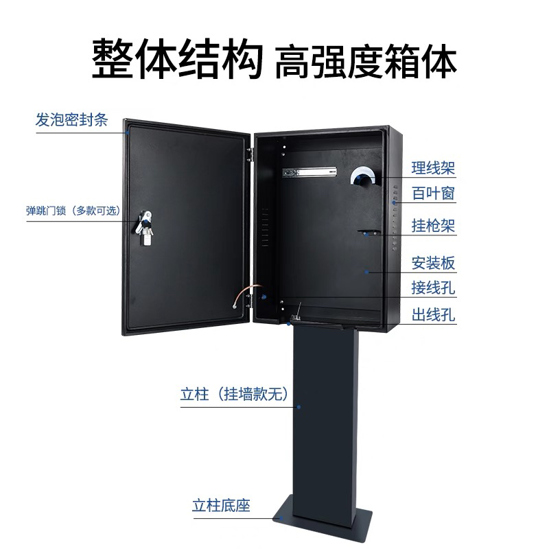 户外防水不锈钢充电桩保护箱，比亚迪特斯拉宝马车主必备神器！