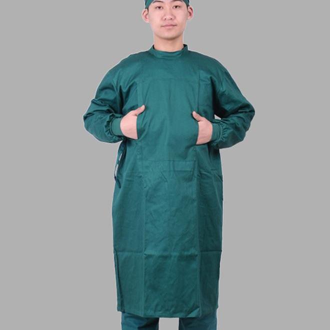 手术衣男女隔离衣全纯棉高温消毒洗刷手衣反穿衣手术室工作服：防护新标准，安全又舒适！️