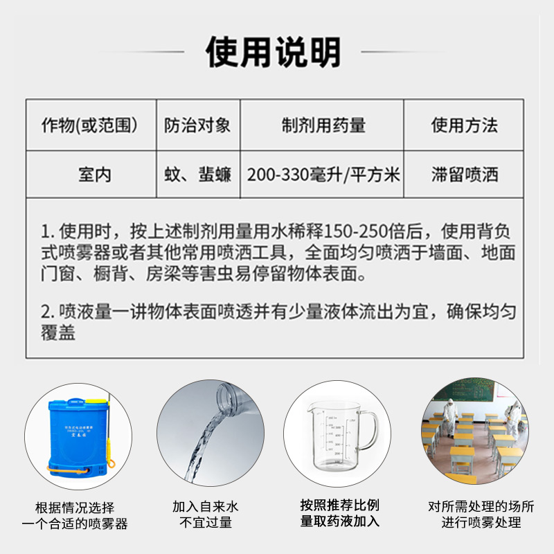 卫喜顺15%氯残杀威无味强力灭蚊蟑螂喷雾，室内害虫的终极克星！