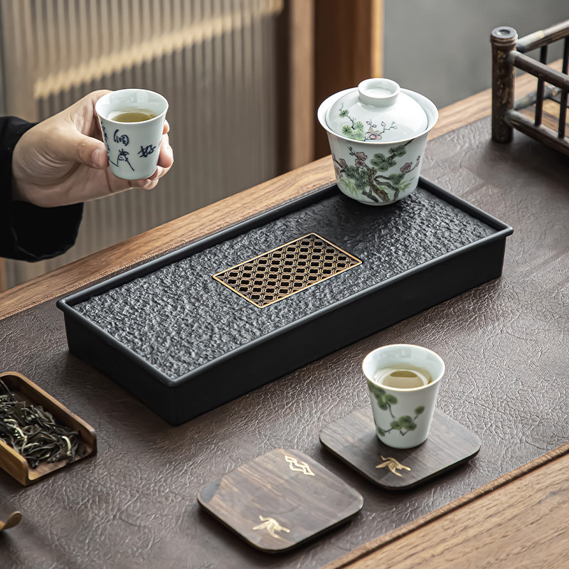 乌金石：为泡茶带来自然之境的茶盘新宠