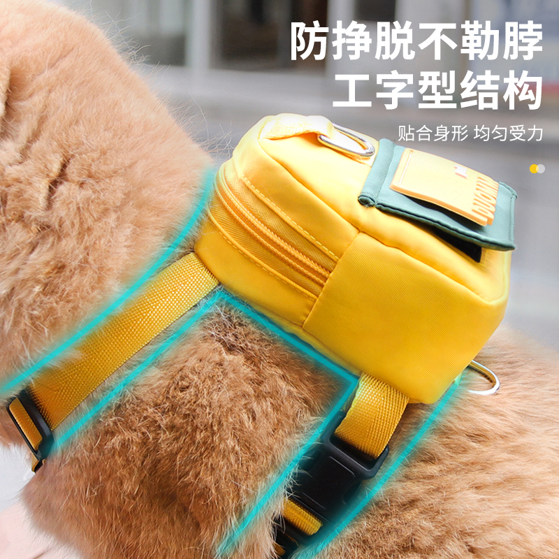 德文猫专用牵引绳背心式防挣脱款可调节大小 | 宠物遛猫绳必备神器！