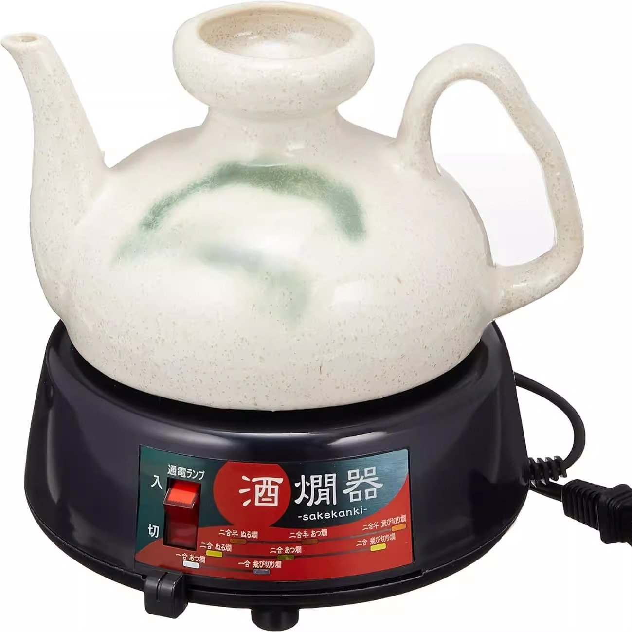 冬天温酒神器！日本代购450ml美浓烧陶瓷热酒器，让你的冬日温暖加倍