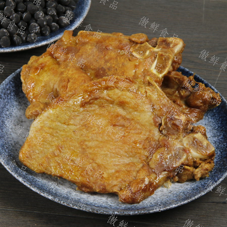 味知香咖喱大排肉猪排片：5斤装油炸猪扒肉饭咖喱炸猪排半成品食材，让你在家也能做出餐厅级美味！️