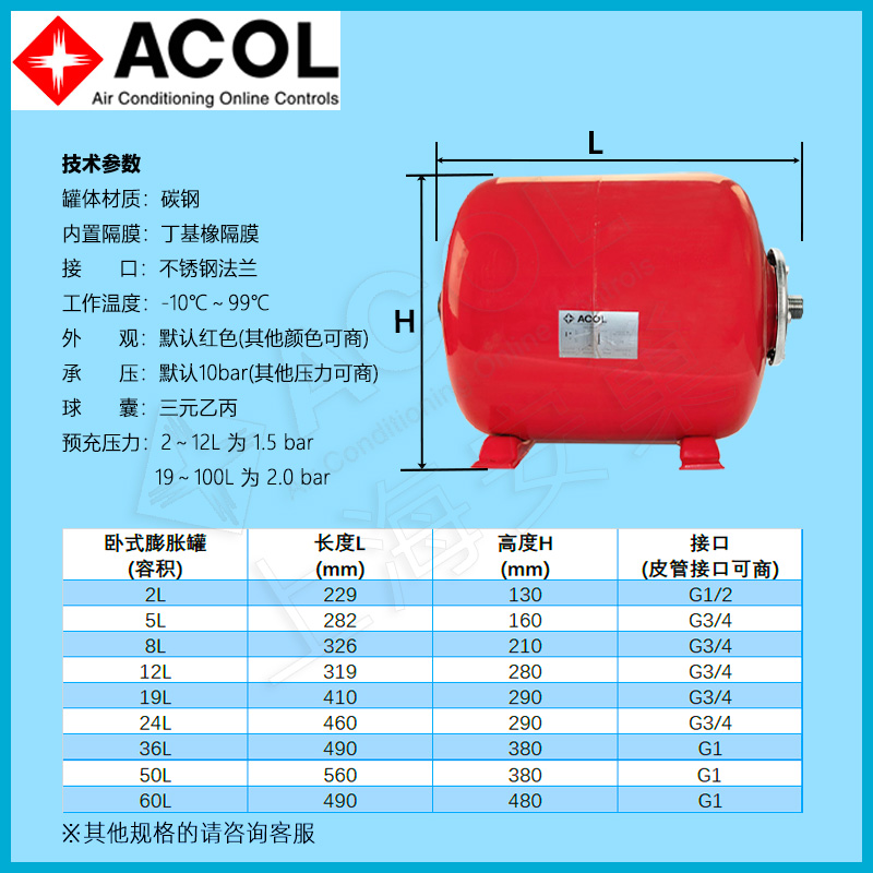 不锈钢膨胀罐稳压罐：5L-500L稳压水箱的秘密武器，304不锈钢材质保障品质！