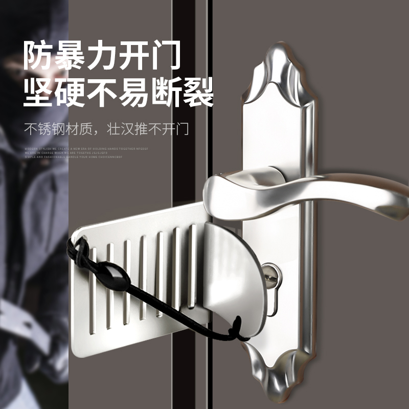 304不锈钢插销门锁扣：家居安全新守护，卫生间防盗必备神器！️