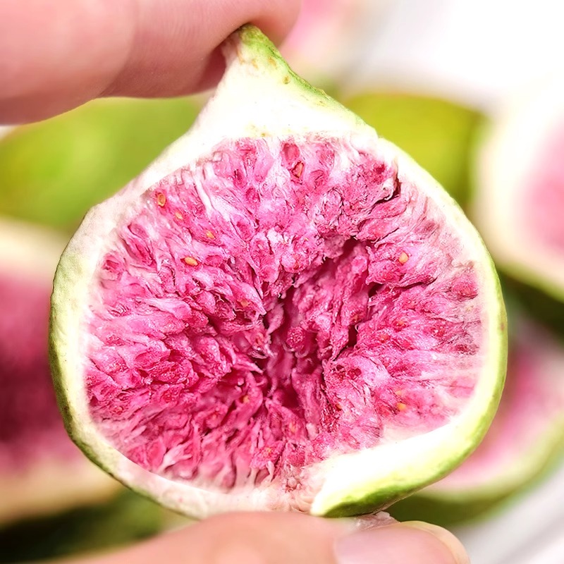 冻干无花果干500g原味脱水果干：孕妇零食新宠，雪花酥烘焙必备原料！