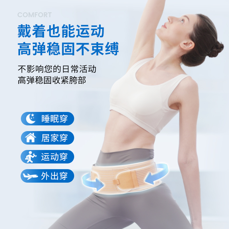 产后妈妈必看！骨盆矫正带，轻松恢复迷人曲线，告别耻骨分离