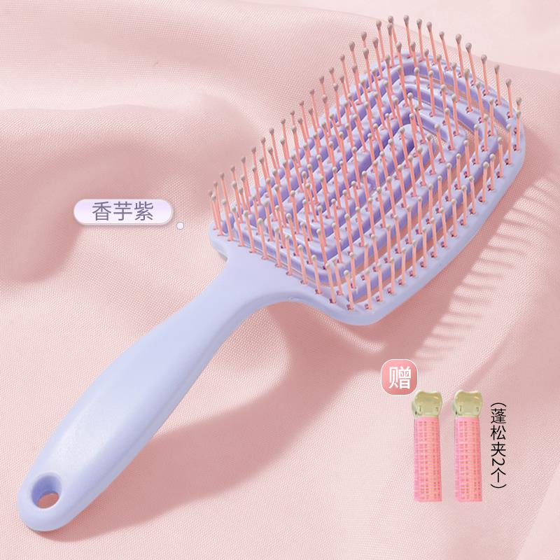 日本梳子蓬松颅顶按摩头皮经络排骨梳头发神器2025新款女士专用梳，解锁头皮新活力！