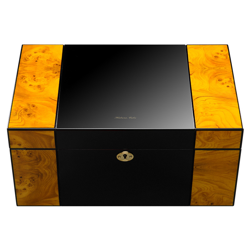 雪茄控必看！西班牙实木雪茄柜+酒吧设计，打造你的私人雪茄天堂