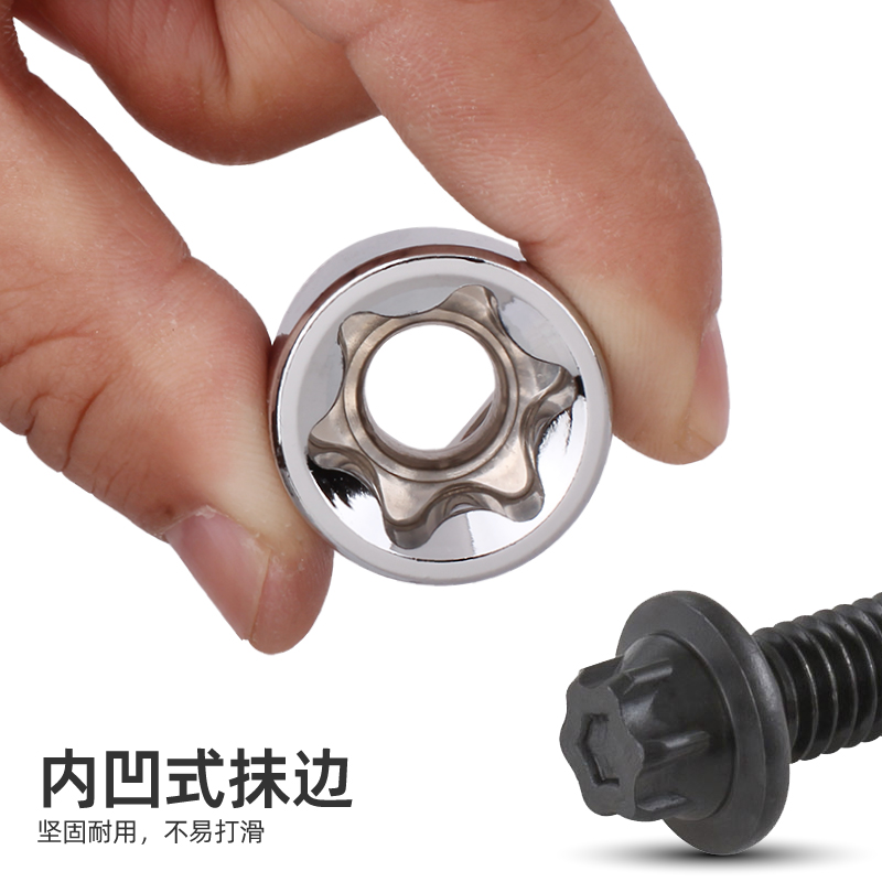 汽修神器来了！希孟E型星型套筒套装，这波不买真的亏大了！