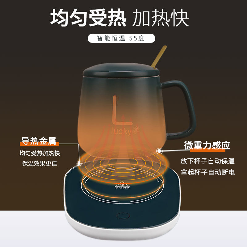 暖暖杯垫保温碟：告别冷餐，随时享受热腾腾的美味！