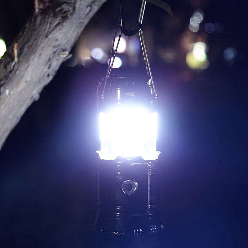 LED悬挂帐篷灯：5种模式可调光，露营必备神器！