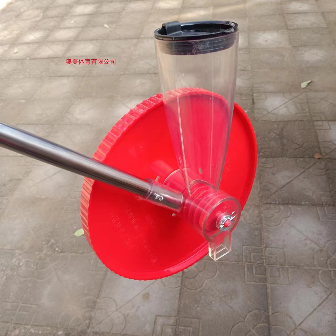 撒灰神器：划线车工地施工撒灰器，农田石灰放线工具基建道路画标线器大揭秘！