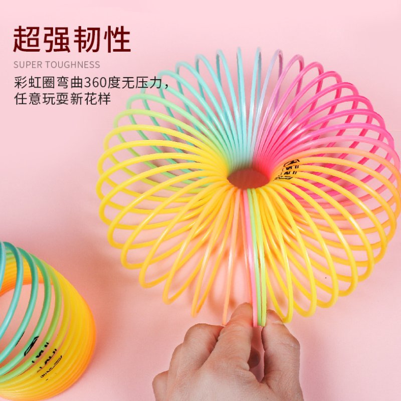 幼儿园彩色塑料环圈圈：创意游戏，欢乐童年，你家宝贝的必备玩具吗？