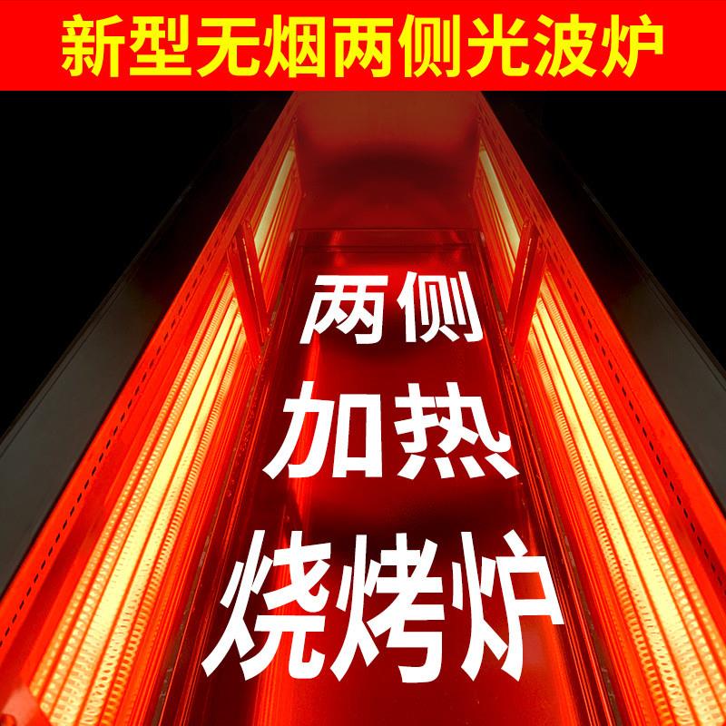 2025年新款逸臣无烟电烤炉！两侧加热+光波技术，羊牛肉串直接封神