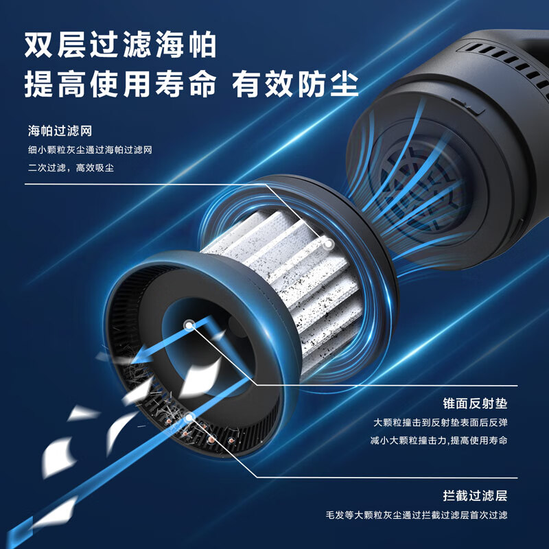 小米SU7车载吸尘器：商场同款无线手持神器，车内清洁新体验！