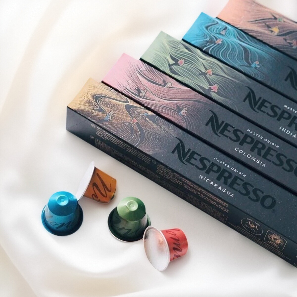 Nespresso奈斯派索胶囊咖啡：50粒套装，进口雀巢，解锁意式美式新体验！