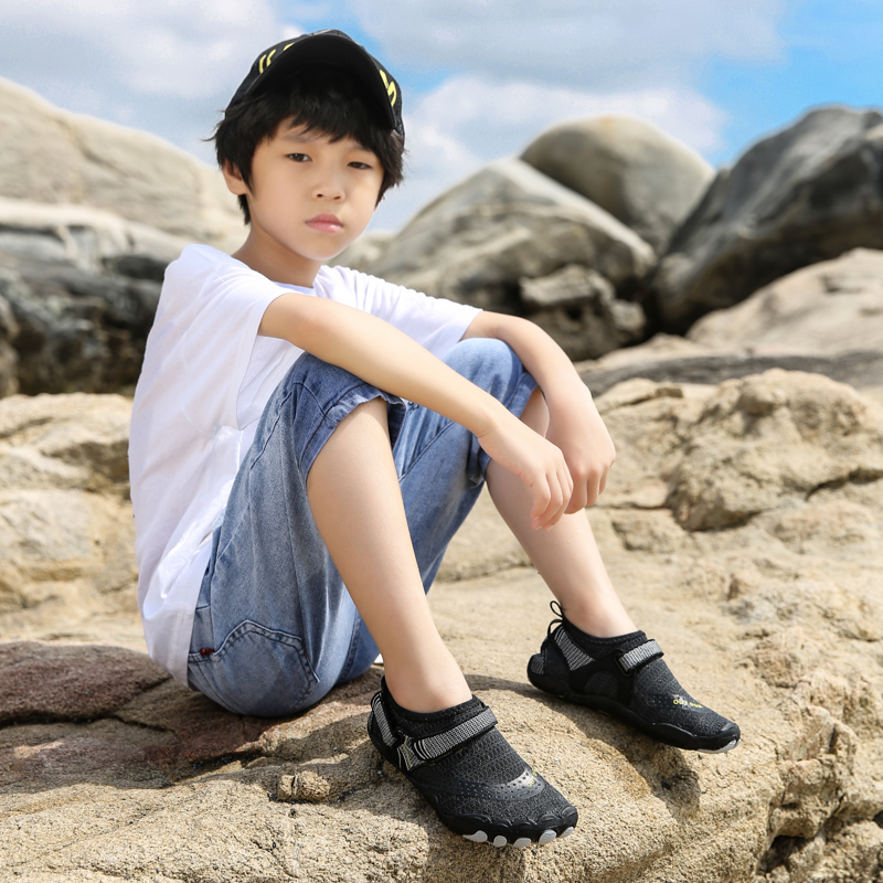 夏日探险必备！夏季沙滩鞋男女赶海礁石鞋防滑游泳速干涉水溯溪潜水五指赤足袜鞋