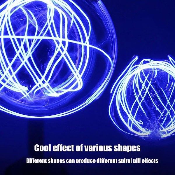 Flash Ball Led Light Rasengan Spiral Pill Luminous Toy！这波不买真的亏大了！✨